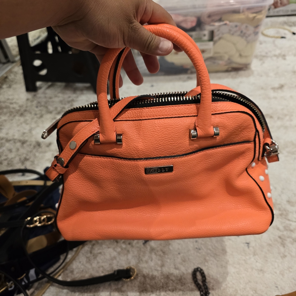 Fossil Women's Bright Orange Satchel